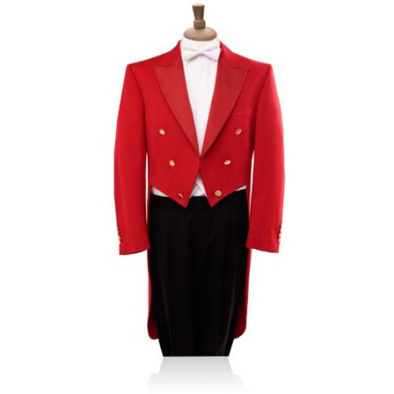 Red Tuxedo Tailcoat Collection - огляд і ціна Men Formal Wear Black And White