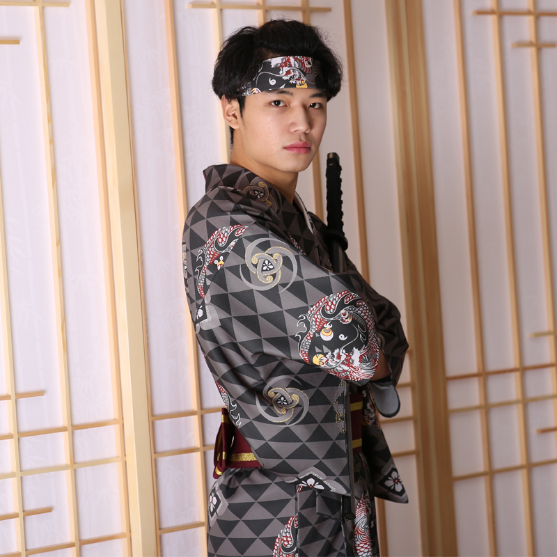 Asian Ethnic New Design Kimono - огляд і ціна Asian Men Formal Wear