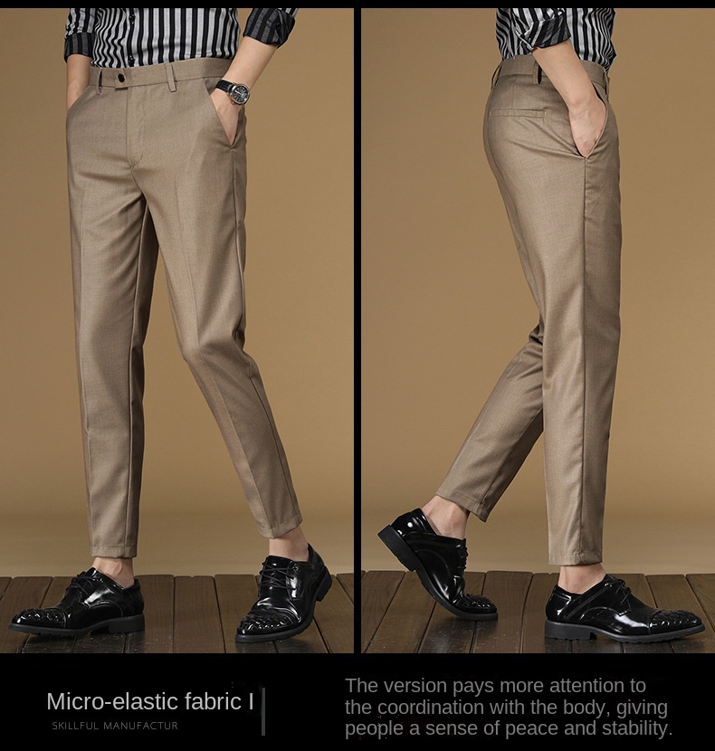 Summer Suit Pants Men Red Blac - огляд і ціна Men'S Formal Wear For Office