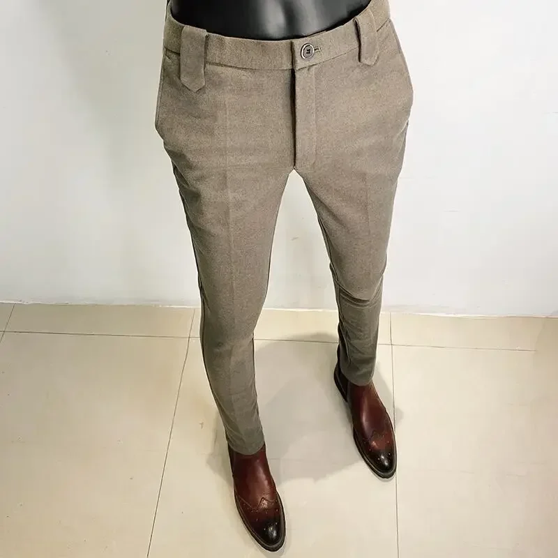 Autumn Winter Thickened Woolen - огляд і ціна Men'S Formal Wear For Office