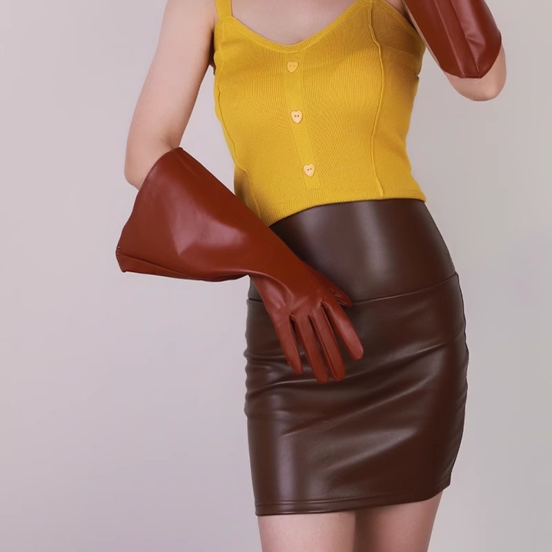 Women's Fashion PU Leather  Wi - огляд і ціна Formal Glove Leather