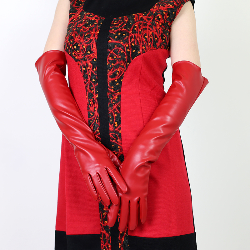 Women's Fashion Sexy Wide Slee - огляд і ціна Formal Glove Leather