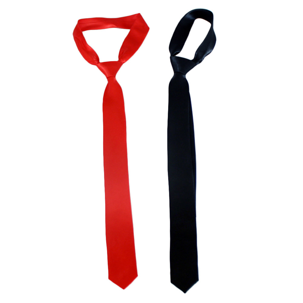 2Pcs Black Red Solid Color Tie - огляд і ціна Men'S Formal Wear Waistcoat