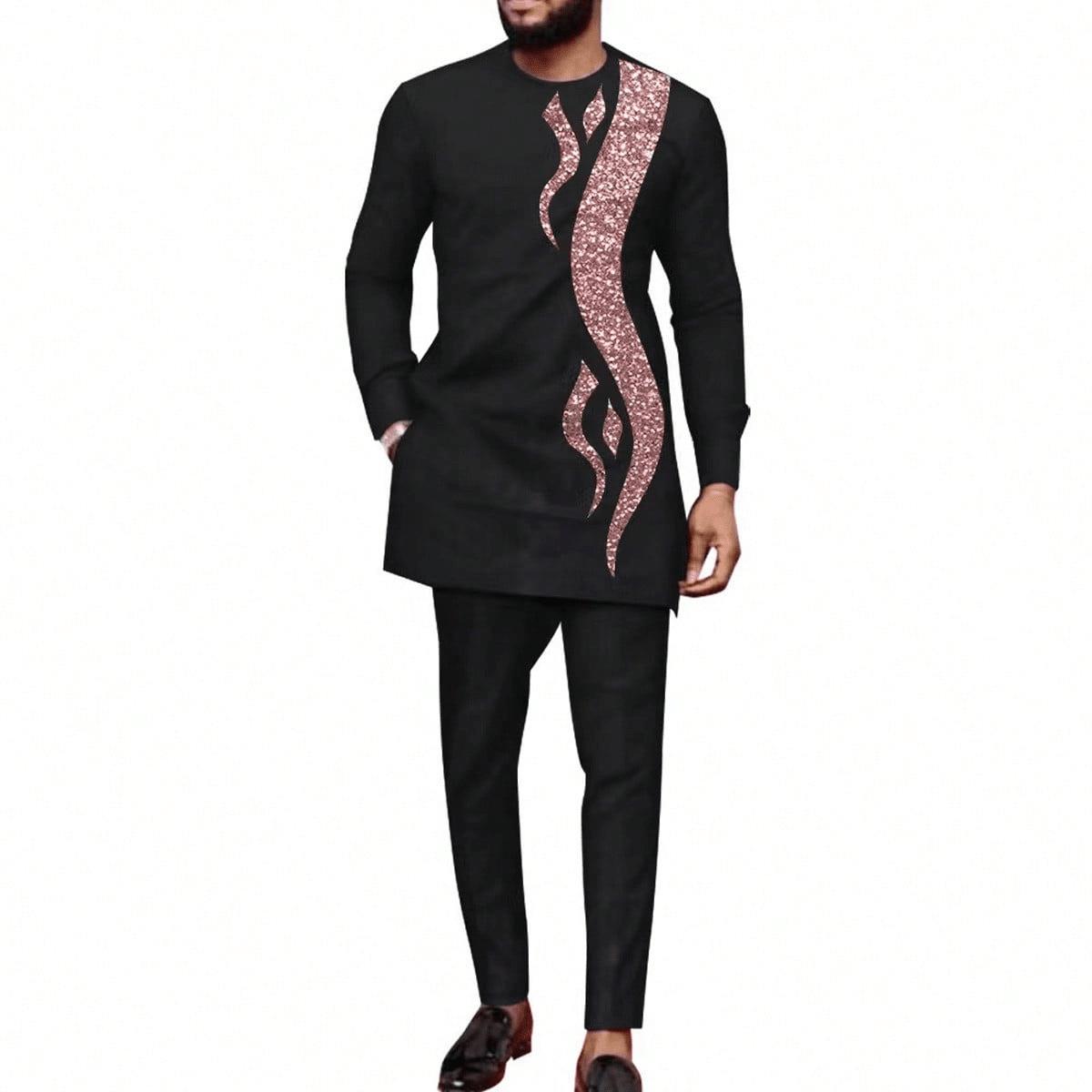 Men's Long Sleeve Embroidered  - огляд і ціна Men'S Formal Ethnic Wear