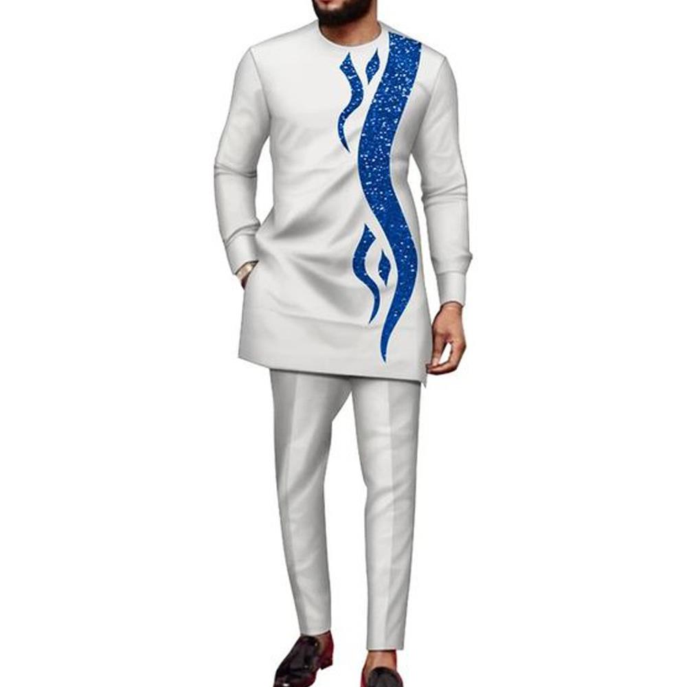 Men's Long Sleeve Embroidered  - огляд і ціна Men'S Formal Ethnic Wear
