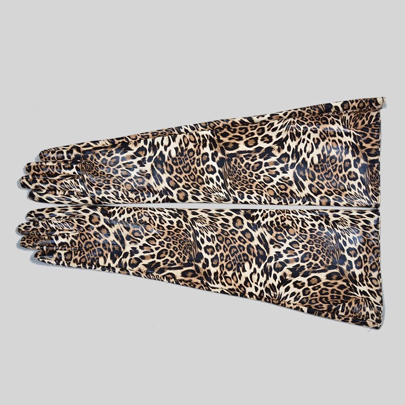 Women's Runway Fashion Leopard - огляд і ціна Formal Glove Leather